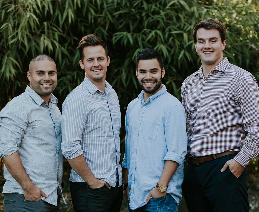 photo of the 4 Envision Property Maintenance founders